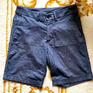 Lululemon size 30 casual zipped shorts. 9 inch inseam. Tag removed.